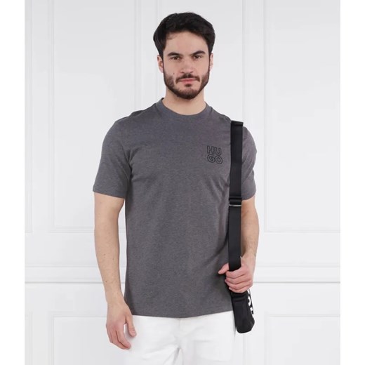 HUGO T-shirt Daiman | Regular Fit ze sklepu Gomez Fashion Store w kategorii T-shirty męskie - zdjęcie 184972784