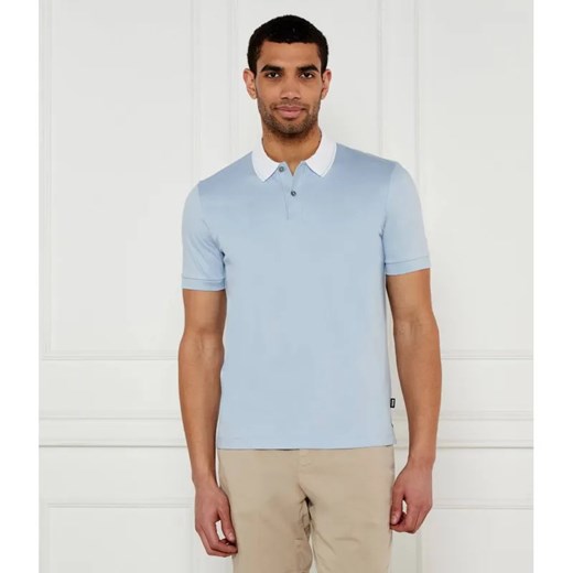 BOSS BLACK Polo H-Phillipson | Slim Fit | mercerised ze sklepu Gomez Fashion Store w kategorii T-shirty męskie - zdjęcie 184972820
