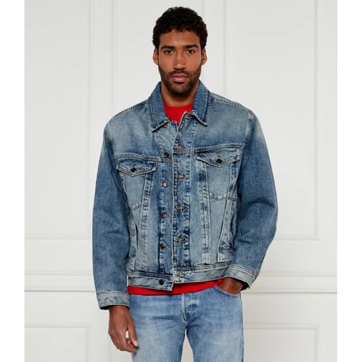 HUGO Jeansowa kurtka | Loose fit ze sklepu Gomez Fashion Store w kategorii Kurtki męskie - zdjęcie 184972840