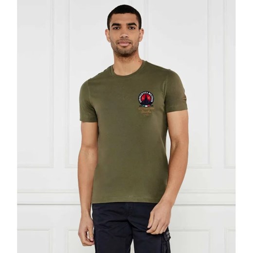 Aeronautica Militare T-shirt | Regular Fit ze sklepu Gomez Fashion Store w kategorii T-shirty męskie - zdjęcie 184972854