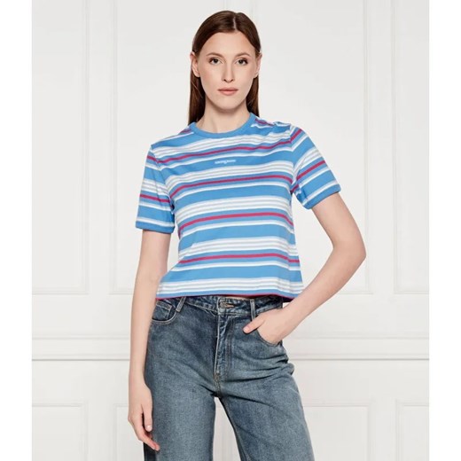 Tommy Jeans T-shirt | Regular Fit ze sklepu Gomez Fashion Store w kategorii Bluzki damskie - zdjęcie 184972954