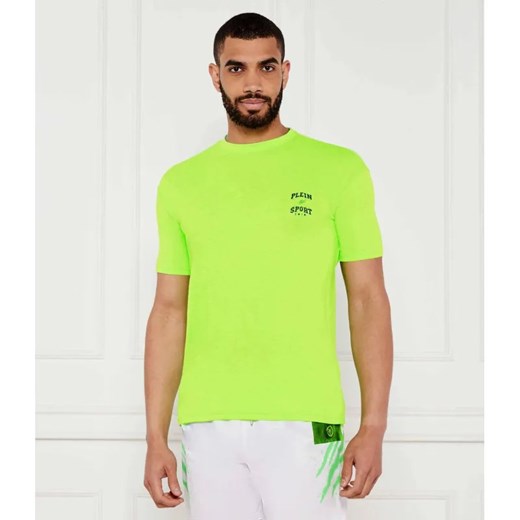 Plein Sport T-shirt | Regular Fit ze sklepu Gomez Fashion Store w kategorii T-shirty męskie - zdjęcie 184973010