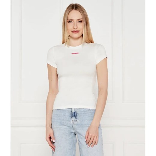 Tommy Jeans T-shirt | Slim Fit ze sklepu Gomez Fashion Store w kategorii Bluzki damskie - zdjęcie 184973250