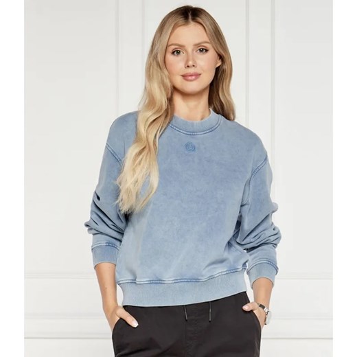 Hugo Blue Bluza Delessa | Regular Fit ze sklepu Gomez Fashion Store w kategorii Bluzy damskie - zdjęcie 184973311