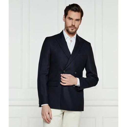 BOSS BLACK Marynarka H-Houston-DB-243 | Slim Fit | z dodatkiem wełny ze sklepu Gomez Fashion Store w kategorii Marynarki męskie - zdjęcie 184973374