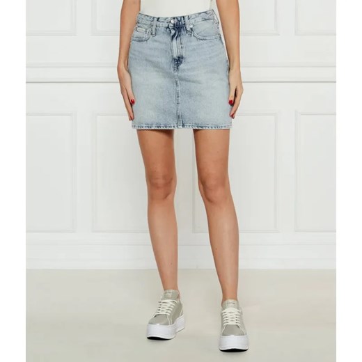 Calvin Klein Jeans Jeansowa spódnica ze sklepu Gomez Fashion Store w kategorii Spódnice - zdjęcie 184973472