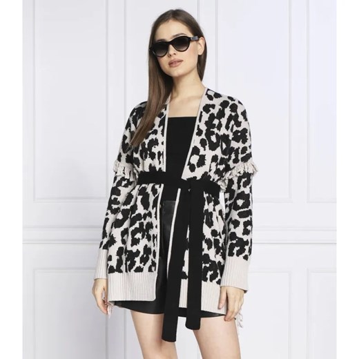 Marella SPORT Kardigan | Regular Fit | z dodatkiem wełny i kaszmiru ze sklepu Gomez Fashion Store w kategorii Swetry damskie - zdjęcie 184973484