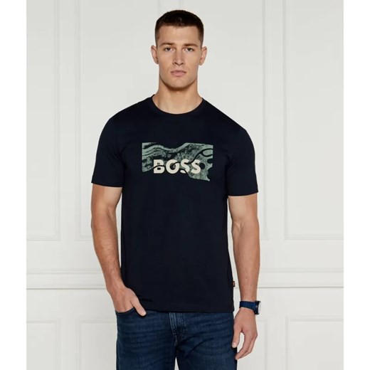 BOSS ORANGE T-shirt TE_BUILDING | Regular Fit ze sklepu Gomez Fashion Store w kategorii T-shirty męskie - zdjęcie 184973524