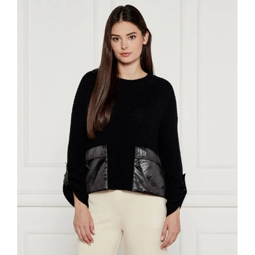 Marc Cain Wełniany sweter | Loose fit ze sklepu Gomez Fashion Store w kategorii Swetry damskie - zdjęcie 184973530