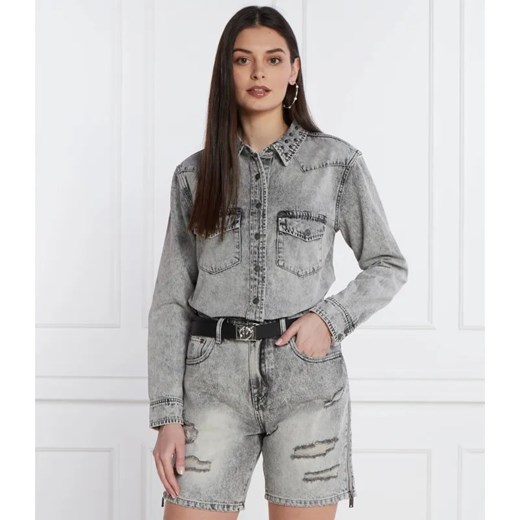 One Teaspoon Koszula | Regular Fit | denim ze sklepu Gomez Fashion Store w kategorii Koszule damskie - zdjęcie 184973581