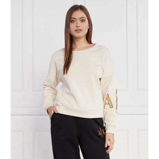 Armani Exchange Bluza | Regular Fit ze sklepu Gomez Fashion Store w kategorii Bluzy damskie - zdjęcie 184973582
