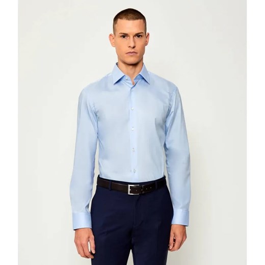 BOSS BLACK Koszula H-HANK-kent-C1-214 | Slim Fit ze sklepu Gomez Fashion Store w kategorii Koszule męskie - zdjęcie 184973671