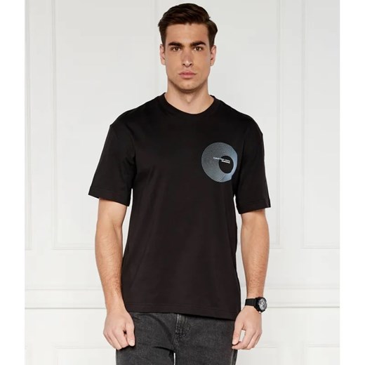 Calvin Klein Jeans T-shirt CIRCLE FREQUENCY | Regular Fit ze sklepu Gomez Fashion Store w kategorii T-shirty męskie - zdjęcie 184973744