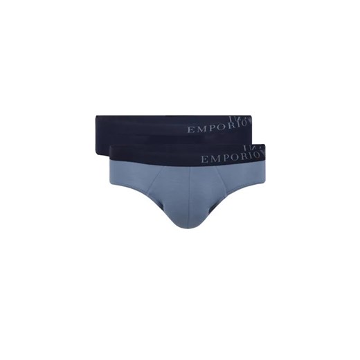 Emporio Armani Slipy 2-pack ze sklepu Gomez Fashion Store w kategorii Majtki męskie - zdjęcie 184973752