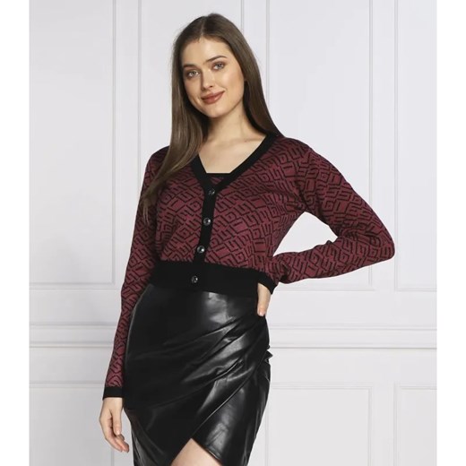 GUESS Kardigan JACQUARD | Regular Fit ze sklepu Gomez Fashion Store w kategorii Swetry damskie - zdjęcie 184973771