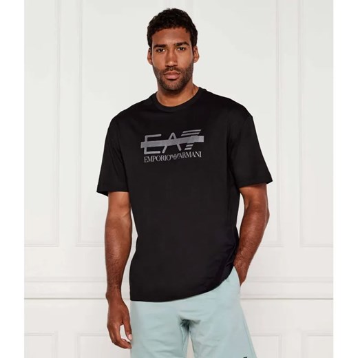 EA7 T-shirt | Regular Fit ze sklepu Gomez Fashion Store w kategorii T-shirty męskie - zdjęcie 184973782