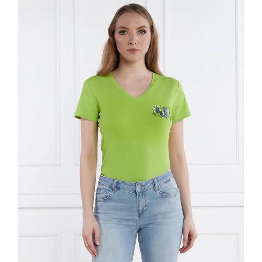 Liu Jo Sport T-shirt | Regular Fit ze sklepu Gomez Fashion Store w kategorii Bluzki damskie - zdjęcie 184973960