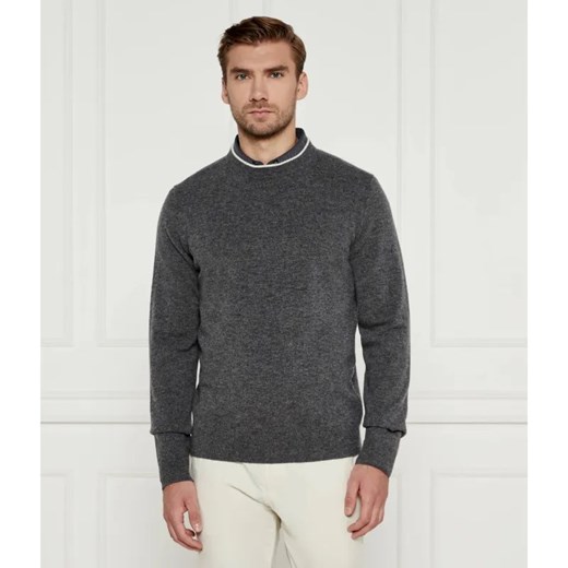 BOSS BLACK Wełniany sweter Ebacio | Regular Fit ze sklepu Gomez Fashion Store w kategorii Swetry męskie - zdjęcie 184973970