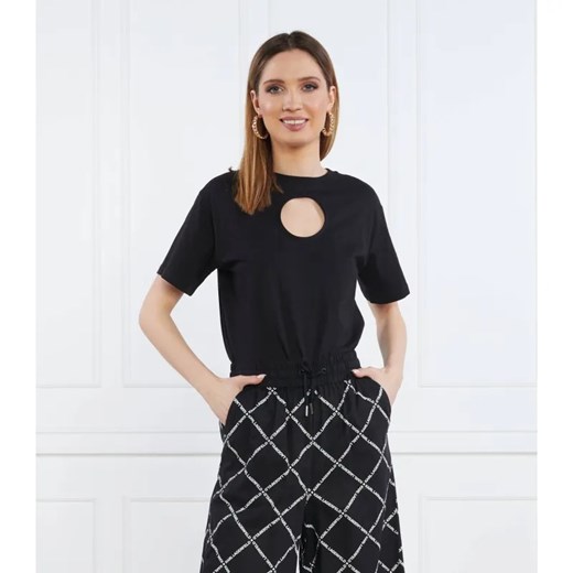 Karl Lagerfeld T-shirt | Regular Fit ze sklepu Gomez Fashion Store w kategorii Bluzki damskie - zdjęcie 184973984