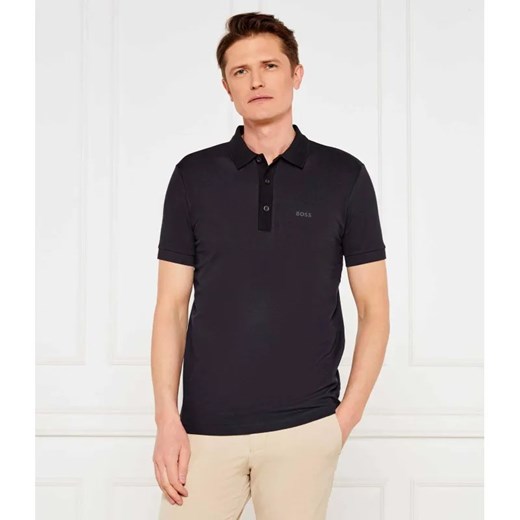BOSS GREEN Polo Paule Rib | Slim Fit | stretch ze sklepu Gomez Fashion Store w kategorii T-shirty męskie - zdjęcie 184974034