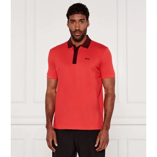 BOSS GREEN Polo Paule Rib | Slim Fit | stretch ze sklepu Gomez Fashion Store w kategorii T-shirty męskie - zdjęcie 184974144
