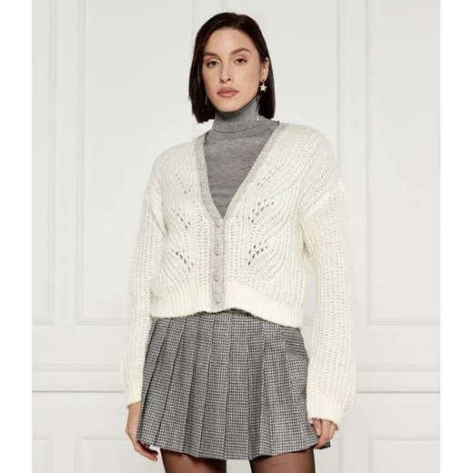 Liu Jo Kardigan | Loose fit | z dodatkiem wełny ze sklepu Gomez Fashion Store w kategorii Swetry damskie - zdjęcie 184974214