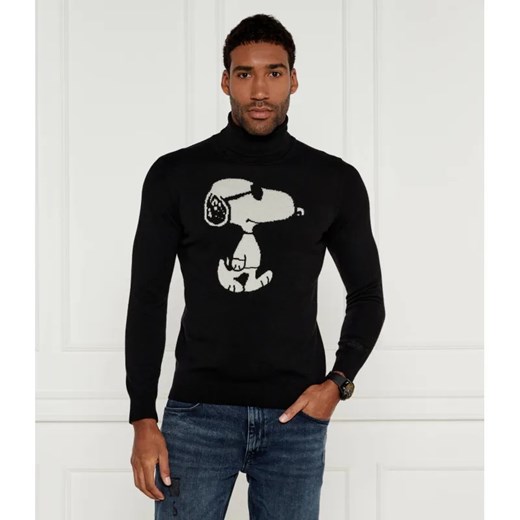 ST.Barth Golf DOLCEVITA MC2 ST. BARTH X PEANUTS | Regular Fit | z dodatkiem wełny i kaszmiru ze sklepu Gomez Fashion Store w kategorii Swetry męskie - zdjęcie 184974294