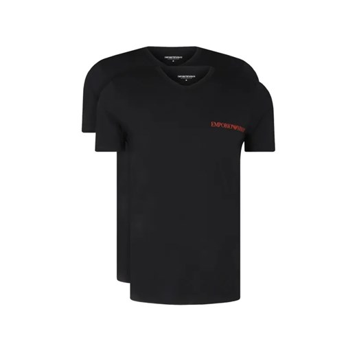 Emporio Armani T-shirt 2-pack | Slim Fit | stretch ze sklepu Gomez Fashion Store w kategorii T-shirty męskie - zdjęcie 184974334