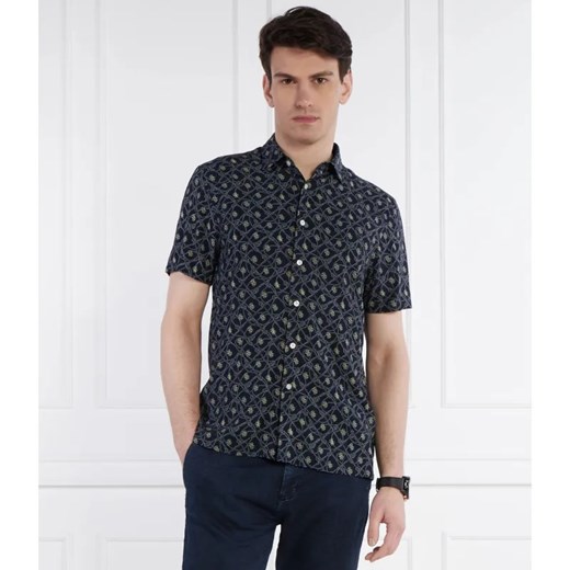 GUESS Koszula SS COLLIN AOP | Regular Fit ze sklepu Gomez Fashion Store w kategorii Koszule męskie - zdjęcie 184974343