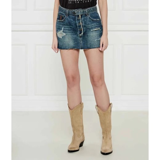 One Teaspoon Jeansowa spódnica BOYS CLUB ze sklepu Gomez Fashion Store w kategorii Spódnice - zdjęcie 184974394