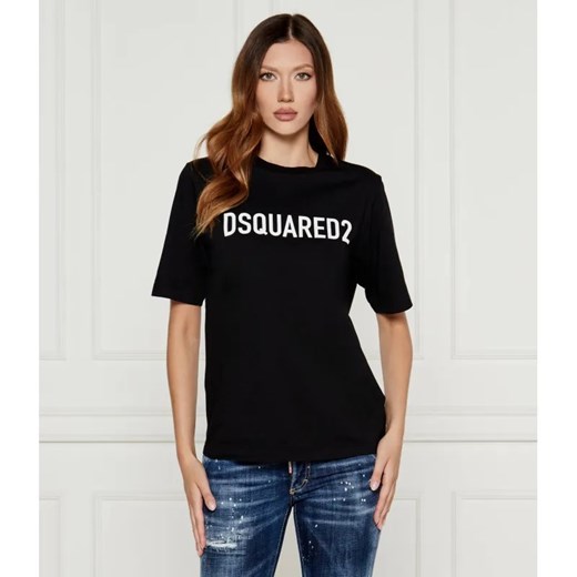 Dsquared2 T-shirt | Loose fit ze sklepu Gomez Fashion Store w kategorii Bluzki damskie - zdjęcie 184974443