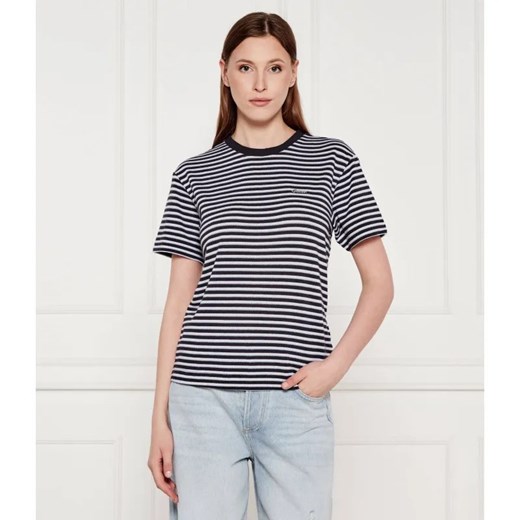 GUESS T-shirt SARA | Loose fit ze sklepu Gomez Fashion Store w kategorii Bluzki damskie - zdjęcie 184974501
