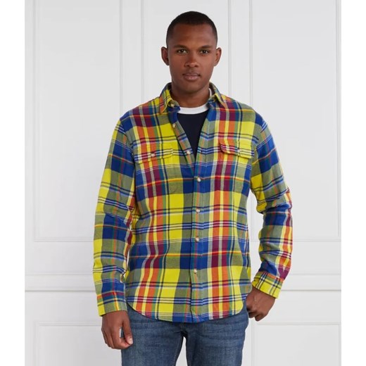 POLO RALPH LAUREN Koszula CLWHTS-LONG SLEEVE-SPORT | Classic fit ze sklepu Gomez Fashion Store w kategorii Koszule męskie - zdjęcie 184974592