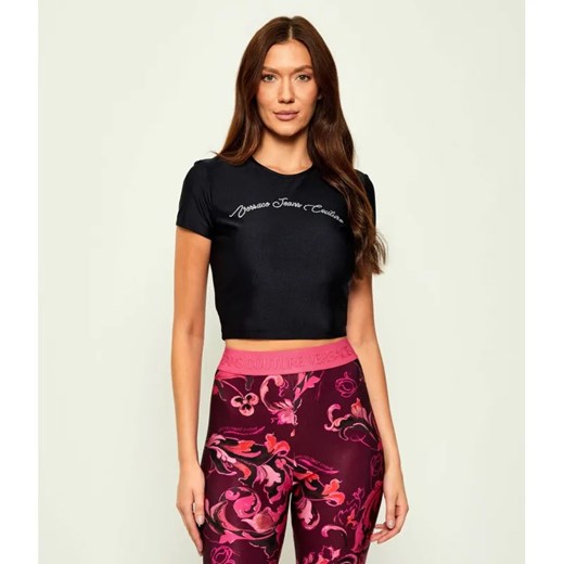 Versace Jeans Couture T-shirt SUMATRA | Cropped Fit ze sklepu Gomez Fashion Store w kategorii Bluzki damskie - zdjęcie 184974611