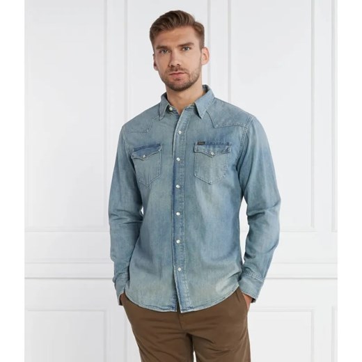 POLO RALPH LAUREN Koszula | Regular Fit | denim ze sklepu Gomez Fashion Store w kategorii Koszule męskie - zdjęcie 184974653