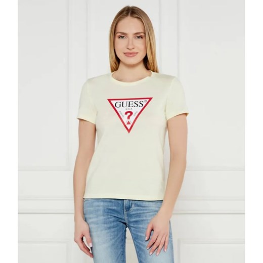 GUESS T-shirt | Regular Fit ze sklepu Gomez Fashion Store w kategorii Bluzki damskie - zdjęcie 184974812