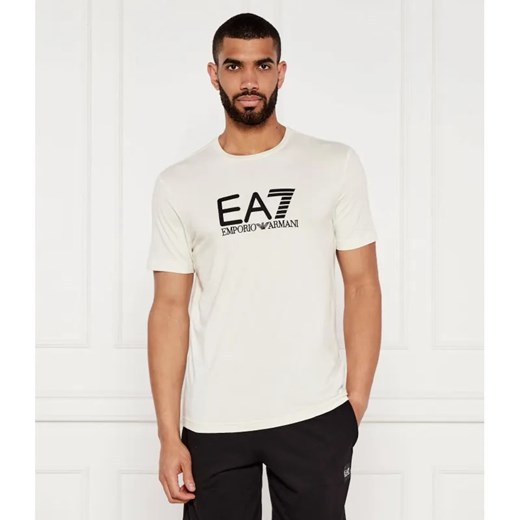 EA7 T-shirt | Regular Fit ze sklepu Gomez Fashion Store w kategorii T-shirty męskie - zdjęcie 184974832
