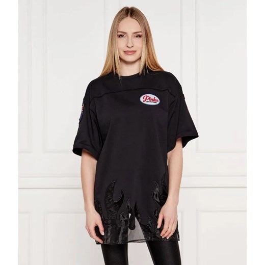 Pinko T-shirt | Relaxed fit ze sklepu Gomez Fashion Store w kategorii Bluzki damskie - zdjęcie 184974863