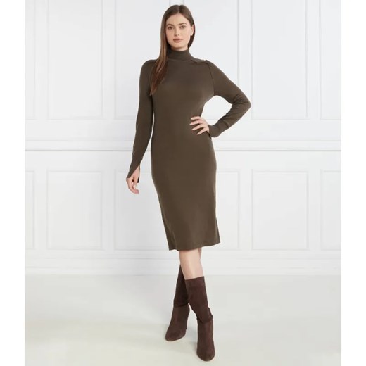 Calvin Klein Wełniana sukienka EXTRA FINE HIGH-NK ze sklepu Gomez Fashion Store w kategorii Sukienki - zdjęcie 184974884