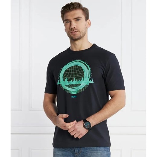 BOSS GREEN T-shirt Tee 8 | Regular Fit ze sklepu Gomez Fashion Store w kategorii T-shirty męskie - zdjęcie 184975013