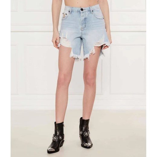 One Teaspoon Jeansowe szorty Frankies | Boyfriend fit | low waist ze sklepu Gomez Fashion Store w kategorii Szorty - zdjęcie 184975054