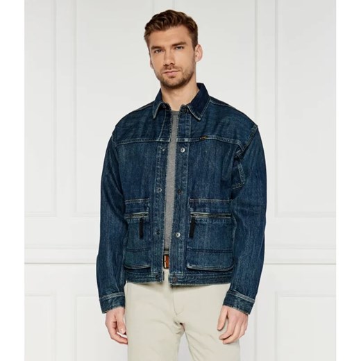 G- Star Raw Kurtka jeansowa Utility Coach Jacket | Straight fit | denim ze sklepu Gomez Fashion Store w kategorii Kurtki męskie - zdjęcie 184975063