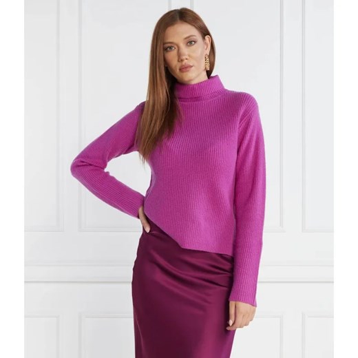 Marella SPORT Wełniany golf BREST | Regular Fit | z dodatkiem kaszmiru ze sklepu Gomez Fashion Store w kategorii Swetry damskie - zdjęcie 184975064