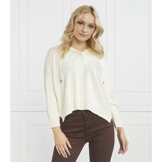 Peserico Wełniany sweter | z dodatkiem jedwabiu ze sklepu Gomez Fashion Store w kategorii Swetry damskie - zdjęcie 184975084