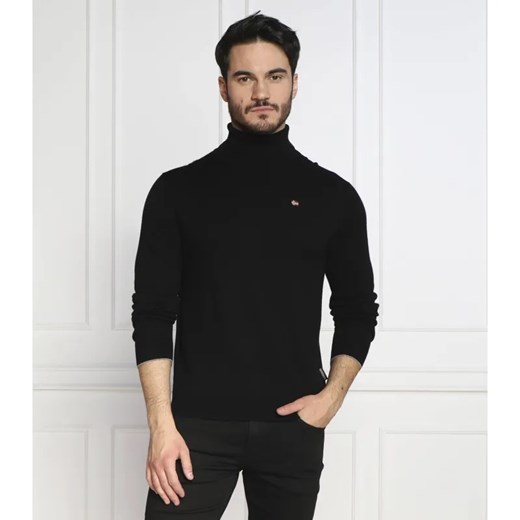 Napapijri Wełniany golf DAMAVAND T 1 | Regular Fit ze sklepu Gomez Fashion Store w kategorii Swetry męskie - zdjęcie 184975092