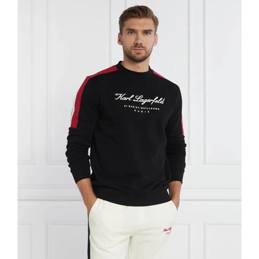 Karl Lagerfeld Bluza CREWNECK | Regular Fit ze sklepu Gomez Fashion Store w kategorii Bluzy męskie - zdjęcie 184975184