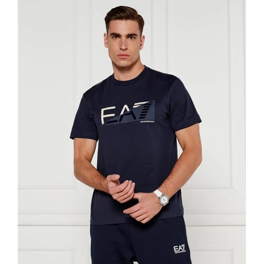 EA7 T-shirt | Regular Fit S okazja Gomez Fashion Store