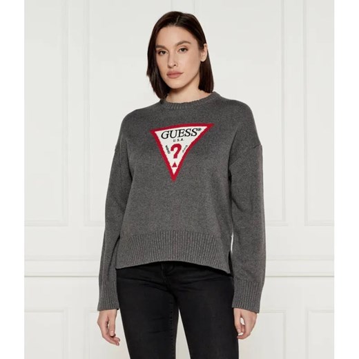Guess Jeans Sweter | Regular Fit ze sklepu Gomez Fashion Store w kategorii Swetry damskie - zdjęcie 184975244