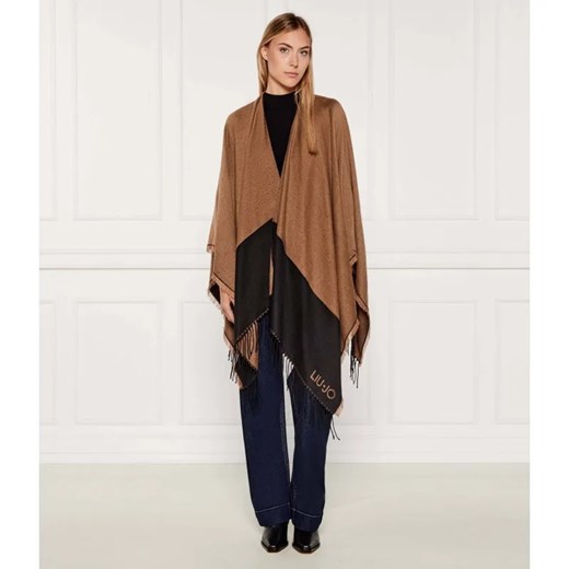 Liu Jo Ponczo | Oversize fit ze sklepu Gomez Fashion Store w kategorii Poncza - zdjęcie 184975290