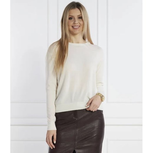 MM Wełniany sweter | Regular Fit | z dodatkiem kaszmiru ze sklepu Gomez Fashion Store w kategorii Swetry damskie - zdjęcie 184975302